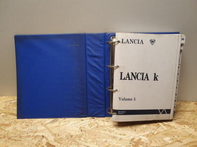 Lancia Kappa : 5th volume værksteds-manual (workshop) (original) (engelsk)