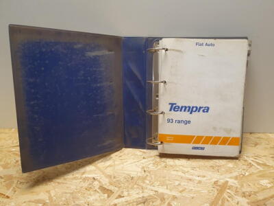 Tempra værksteds-manual (workshop) : 93 range (original) (engelsk)