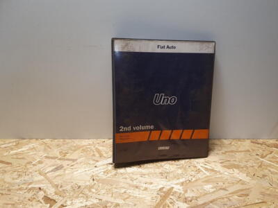 Uno værksteds-manual (workshop) 2nd volume (original) (engelsk)