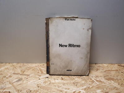 New Ritmo værksteds-manual (workshop) (original) (engelsk) (slidt)