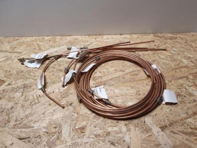 Bremserør sæt til Fiat Punto I m. ABS