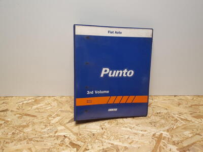 Punto værksteds-manual (workshop) :vol 3 (original) (engelsk)