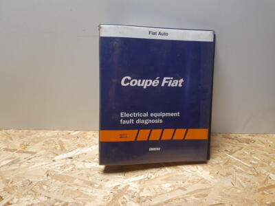 Coupé værksteds-manual (workshop) :Electrical equipment fault diagnosis (original) (engelsk)